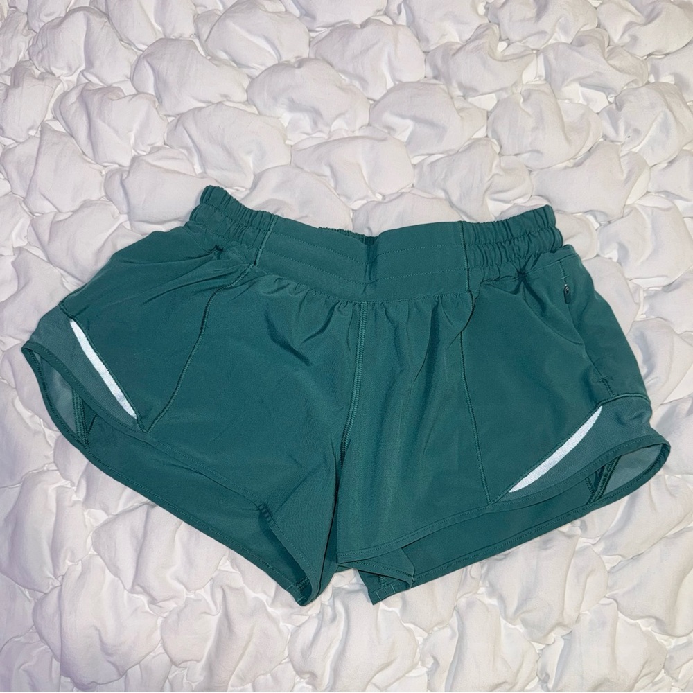 lululemon athletica Teal Athletic Shorts